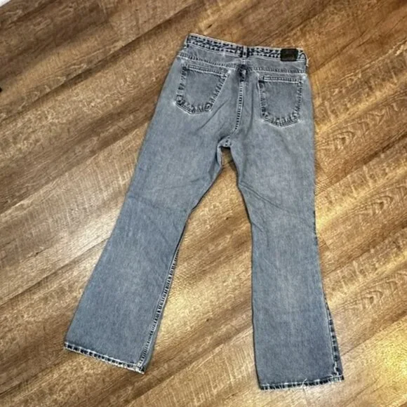 Vintage Y2K Levi’s Silvertab Low Dip flare jeans Women’s 9M - Picture 8 of 16